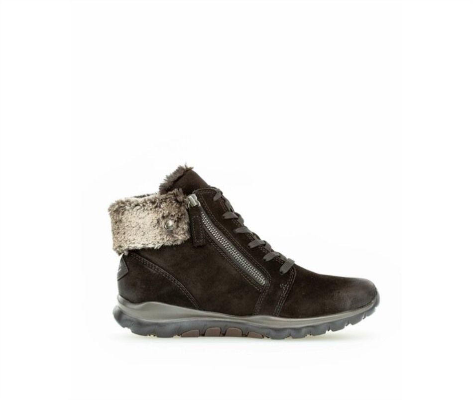 Gabour | Exclusif 7686647 - Cuir Nubuck Huilé Noir